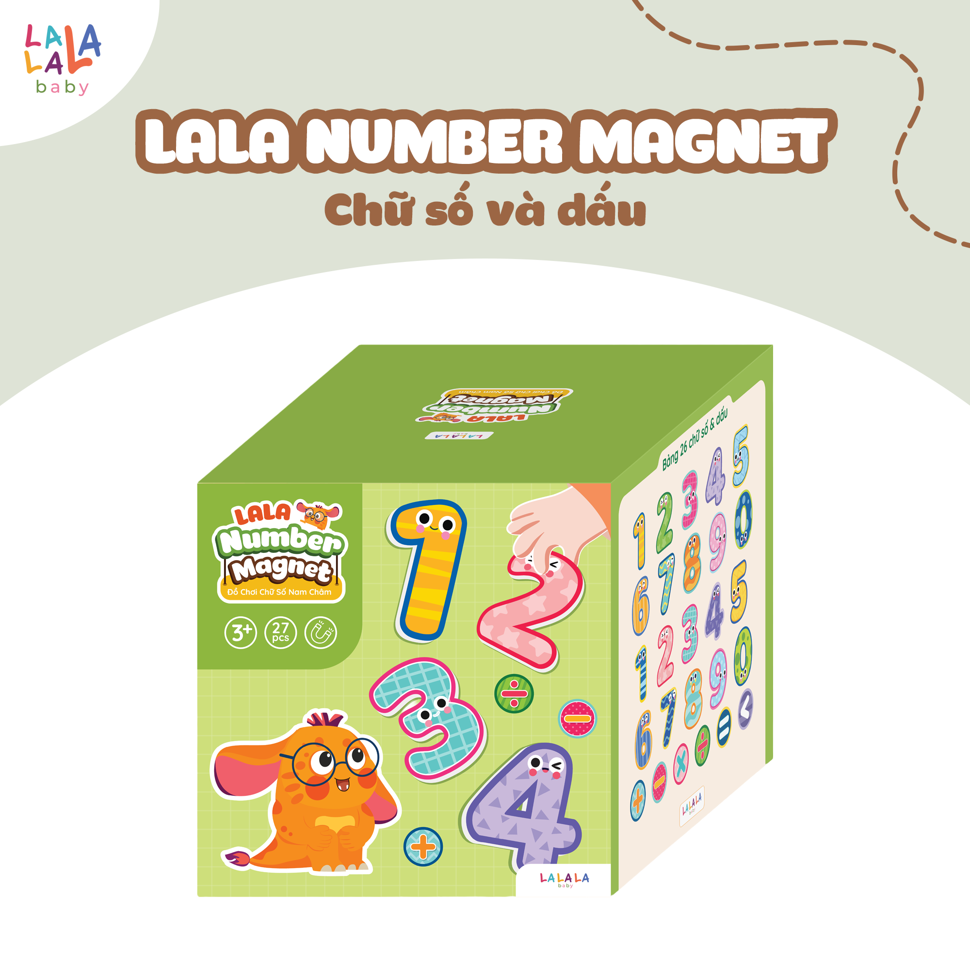 Đồ chơi nam châm Lala Magnet